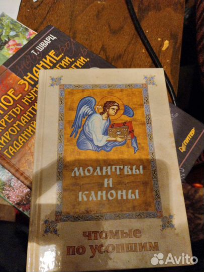 Книга. Молитвы и каноны чтомые по усопшим