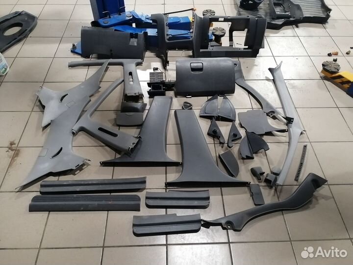 Пластик салона KIA spektra