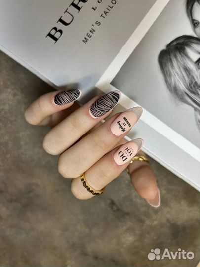 Маникюр, укрепление, наращивание