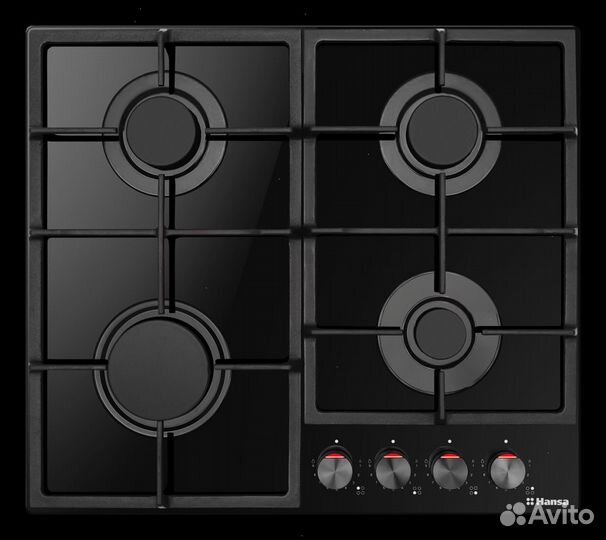 Поверхность газовая Hansa bhks630540 черный