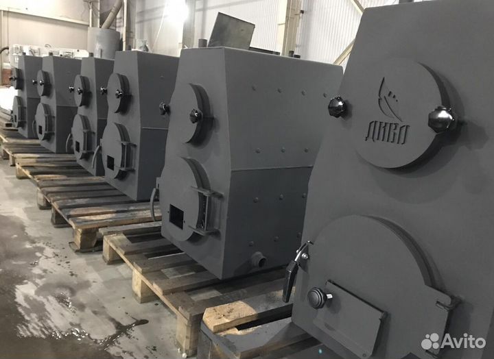 Твердотопливный котел