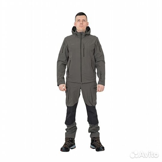 62384 Куртка Werwolf Shark Light софт-шелл тёмно-о