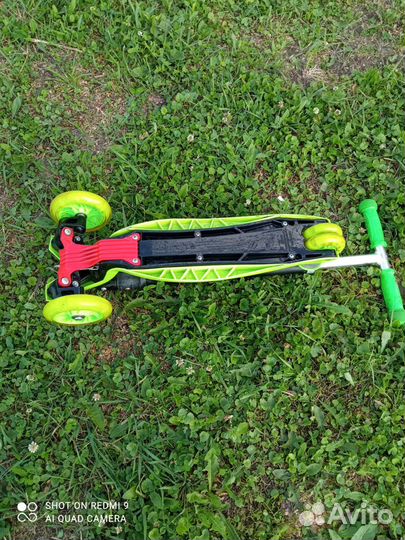 Самокат детский трехколесный бу