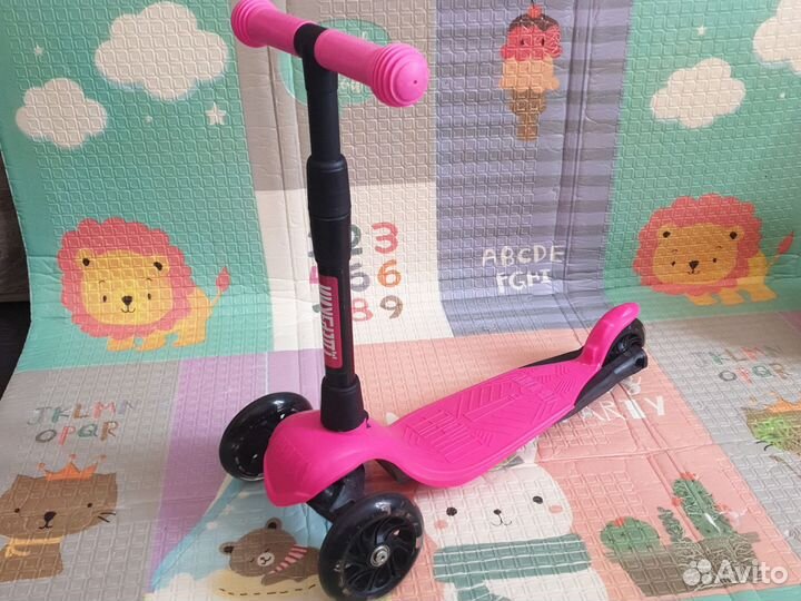 Самокат детский трехколесный Дерзкий