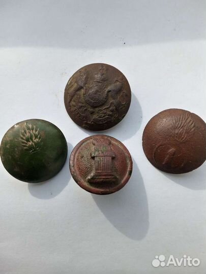 Старинные пуговицы