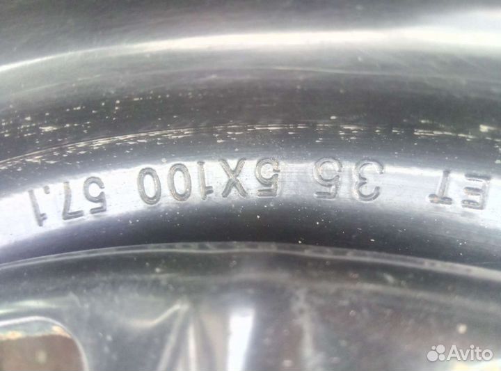 Комплект зимних шин Michelin185/60 r14 на дисках