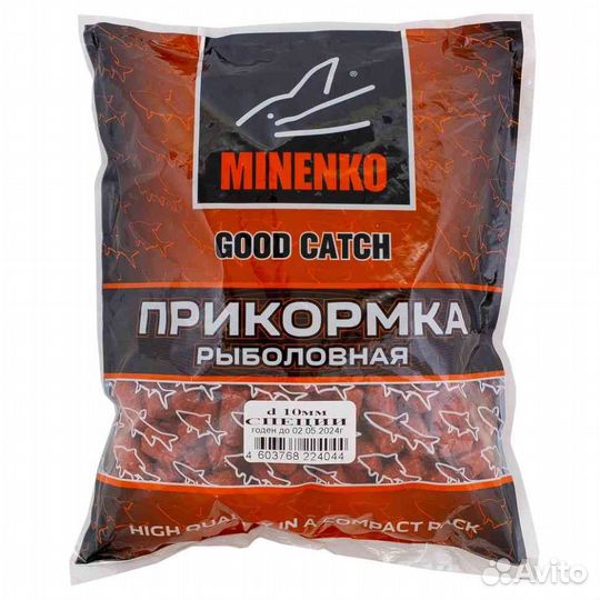 Пеллетс minenko good catch Гранулы 10мм, 700г