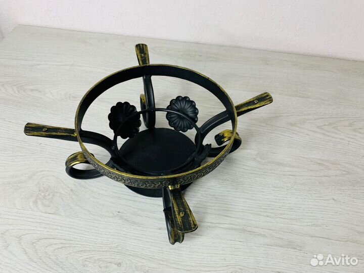 Пс050g Подставка под садж 4 ножки с миской