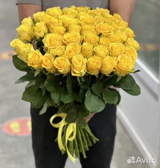 51 роза С доставкой 60 см