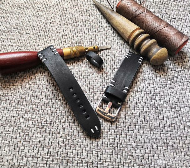 Ремешок 20/20 из буйвола толстый для часов U-boat