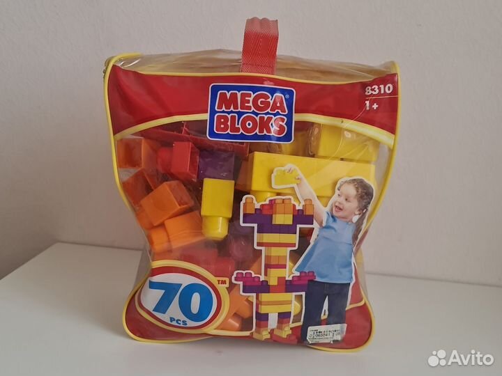 MegaBlocks 1+ Конструктор 70дет Оригинал