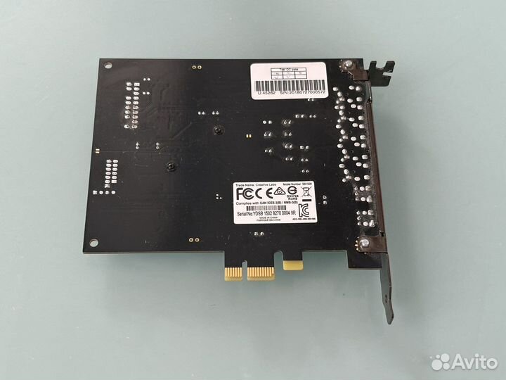 Звуковая карта Creative Sound blaster z