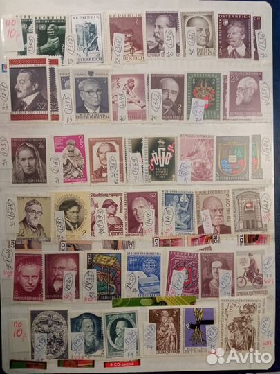 Марки Австрии**