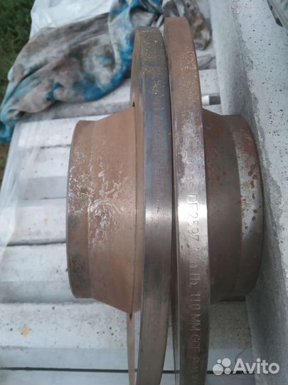 Тормозные оригинал диски Ауди 80 б4