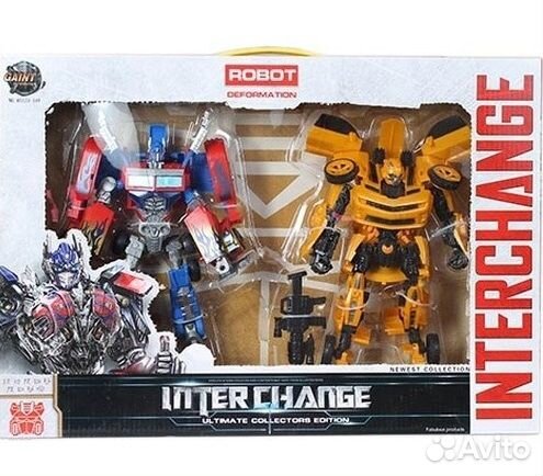 Роботы трансформеры 2в1
