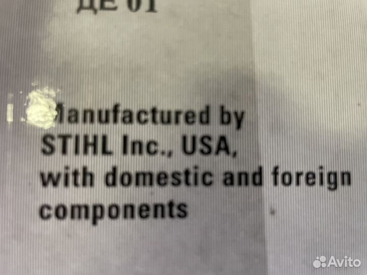 Бензопила Stihl MS 180 оригинал USA сборка