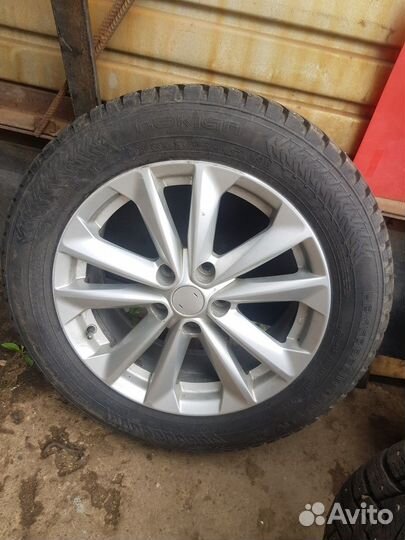 Комплект колес зимних 235/55/R17 (Haval F7)