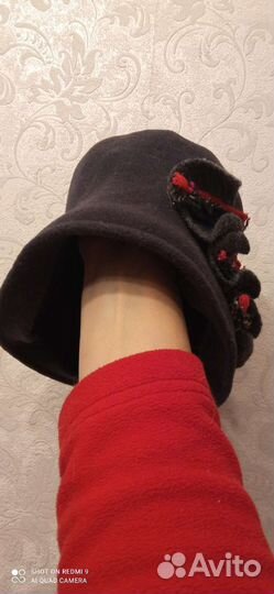 Шляпка cloche 54-55 р-р Франция