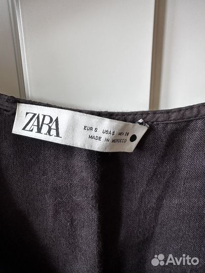 Костюм льняной zara