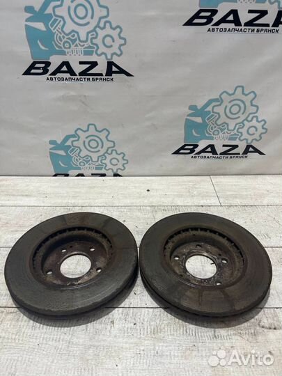 Диск тормозной передний Kia Cerato 3