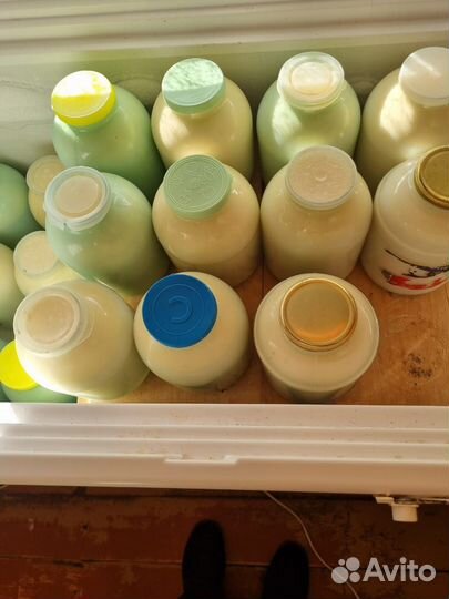 Молоко коровье домашнее