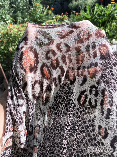 Ткань сетка с рисунком