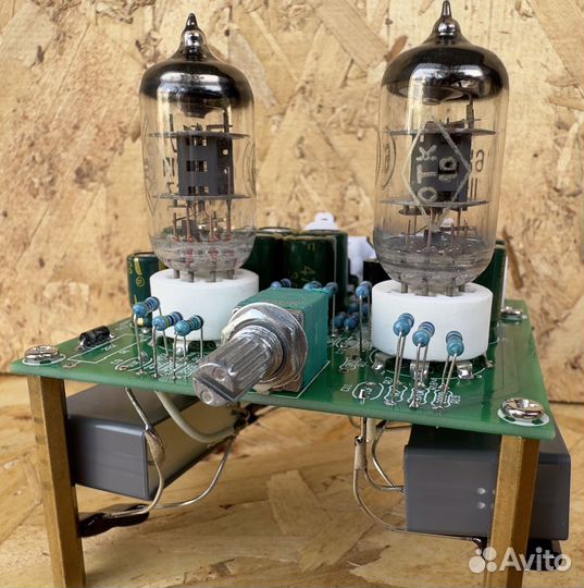Предварительный усилитель ламповый 6j1 hifi