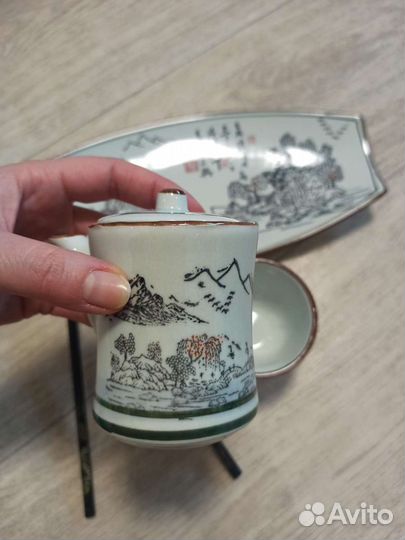 Набор чайный сервиз для суши