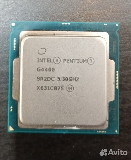 Intel pentium G4400