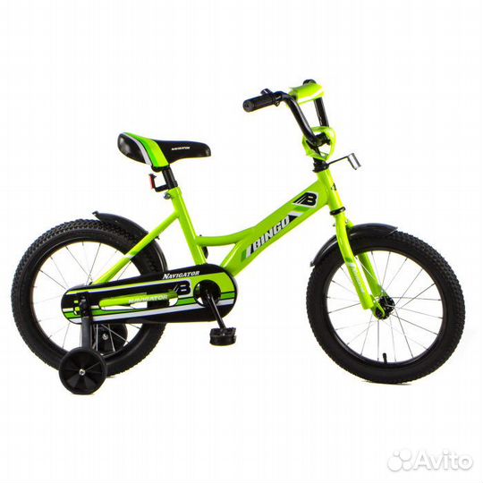 Велосипед 16Д navigator зеленый