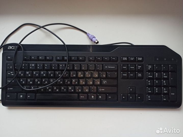 Компьютерная клавиатура Defender и мышь Acer