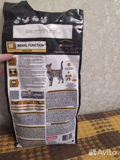 Корм для кошек proplan NF renal