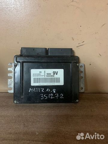 Блок эбу Daewoo Matiz 96943000