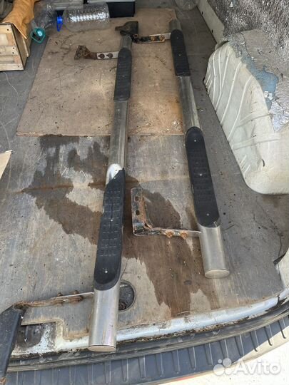 Пороги из нержавейки