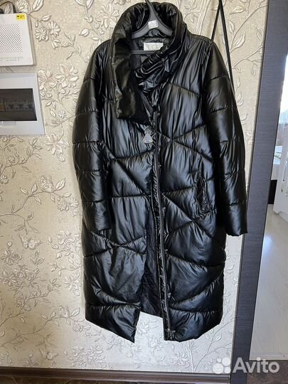 Пуховик женский длинный