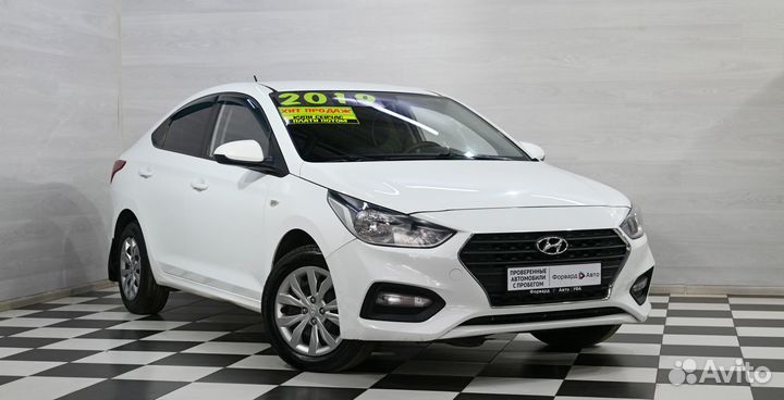 Hyundai Solaris 1.6 МТ, 2019, 107 800 км