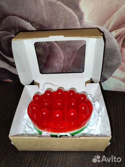 Массажное мыло с люфой/без