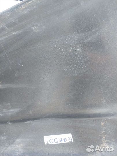 Бампер задний на Huyndai Accent.Оригинал