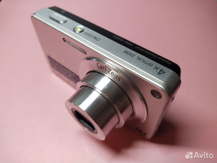 Sony Cyber-shot DSC-W350 Silver Vintage Cam