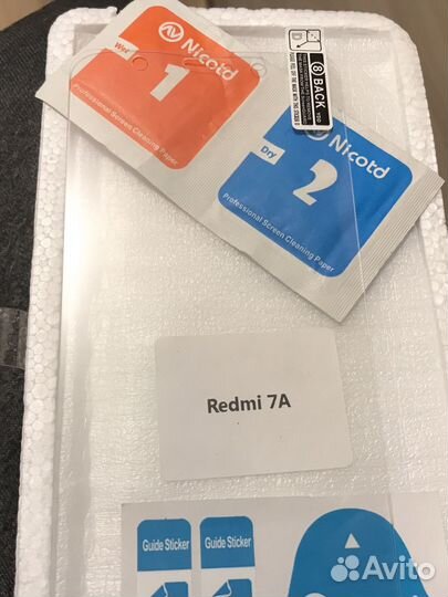 Закаленное стекло для Redmi 7A