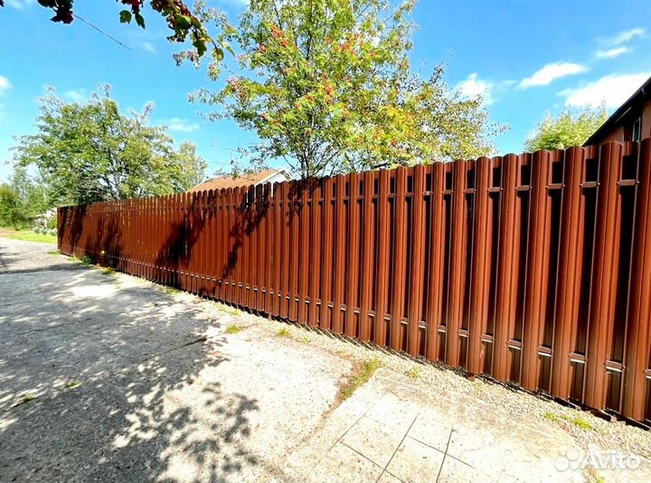 Забор под ключ