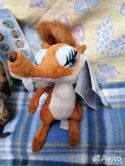 Мягкие игрушки Ледниковый период 3 лицензионные