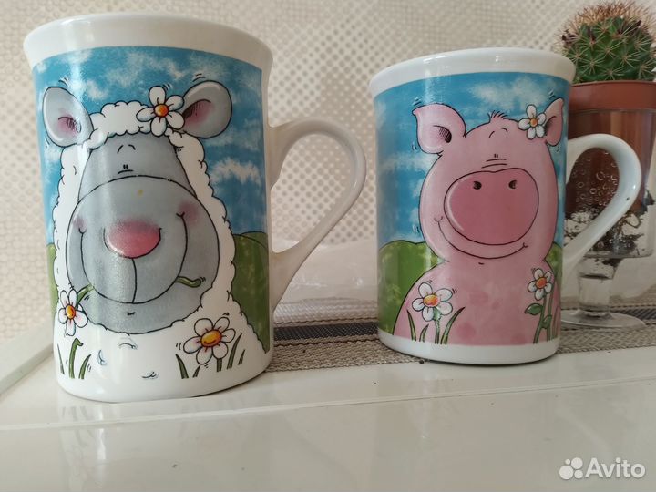 Кружки, цена за обе