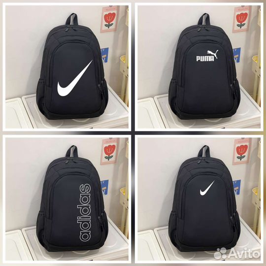 Школьный рюкзак nike, puma, adidas