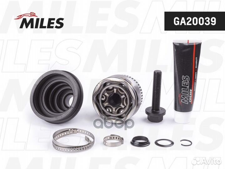 Шрус audi A4 I/A6 II/VW passat V 1.8T-2.8 нар