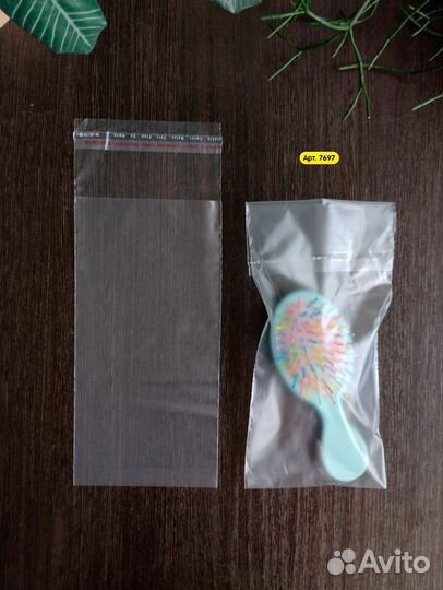 Пакеты пвд с липкой лентой