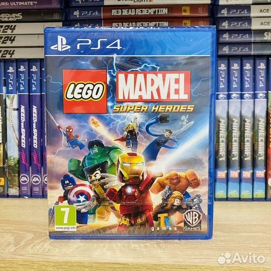 Новый - Lego marvel super heroes ps4