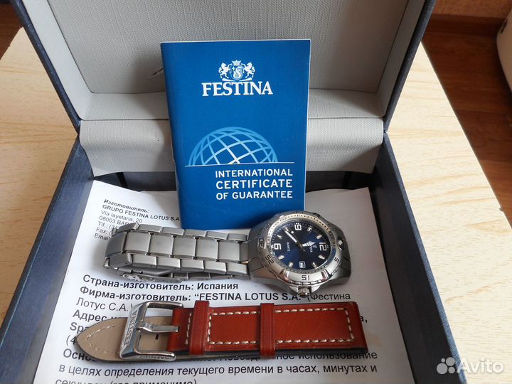 Часы festina 16170/4