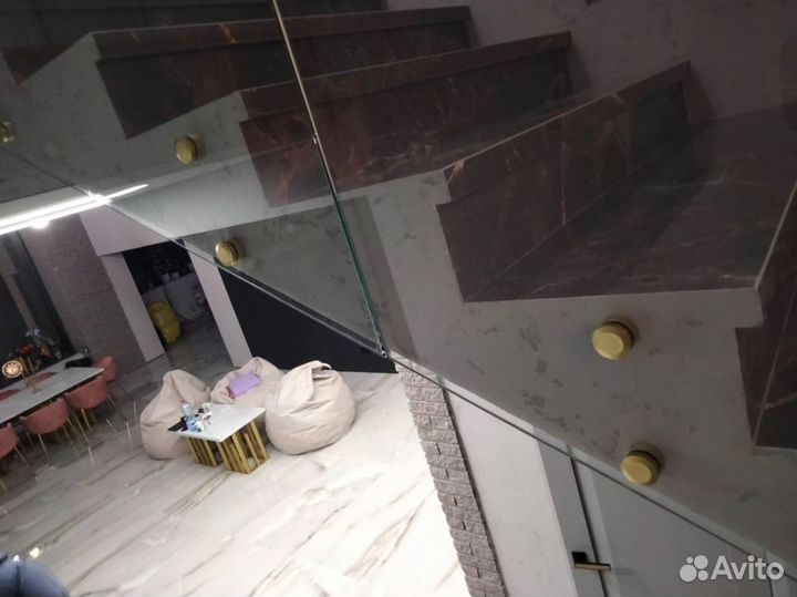 Перила из стекла