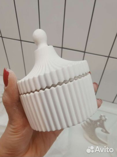 Остатки декора из гипса